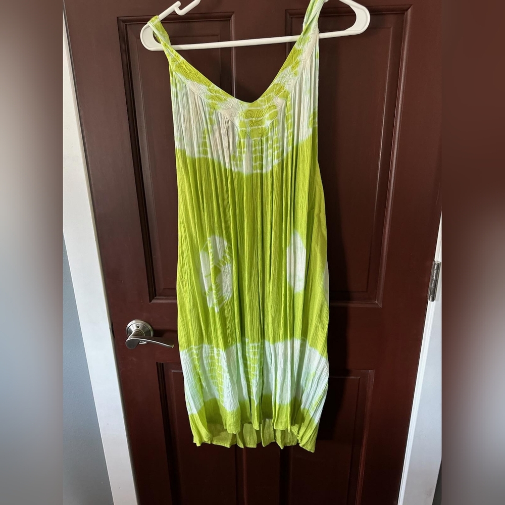 Green dress